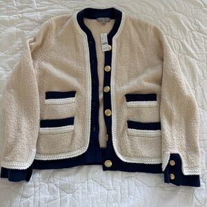 J.Crew Sweater Lady Jacket NWT